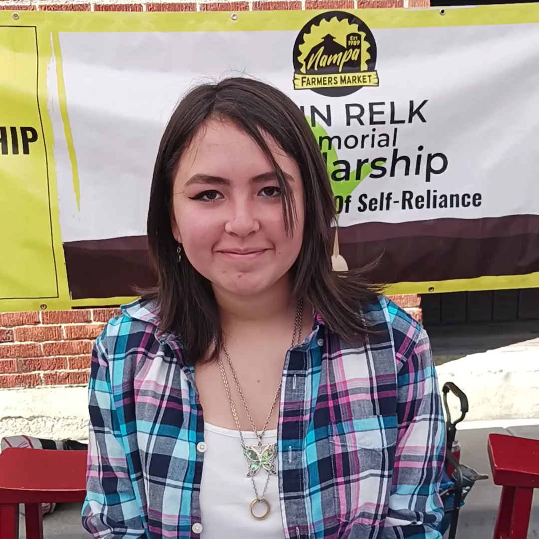 John Relk Memorial Scholarship Recipient at Market